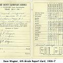 1926_Wagner, Dave 6th grade